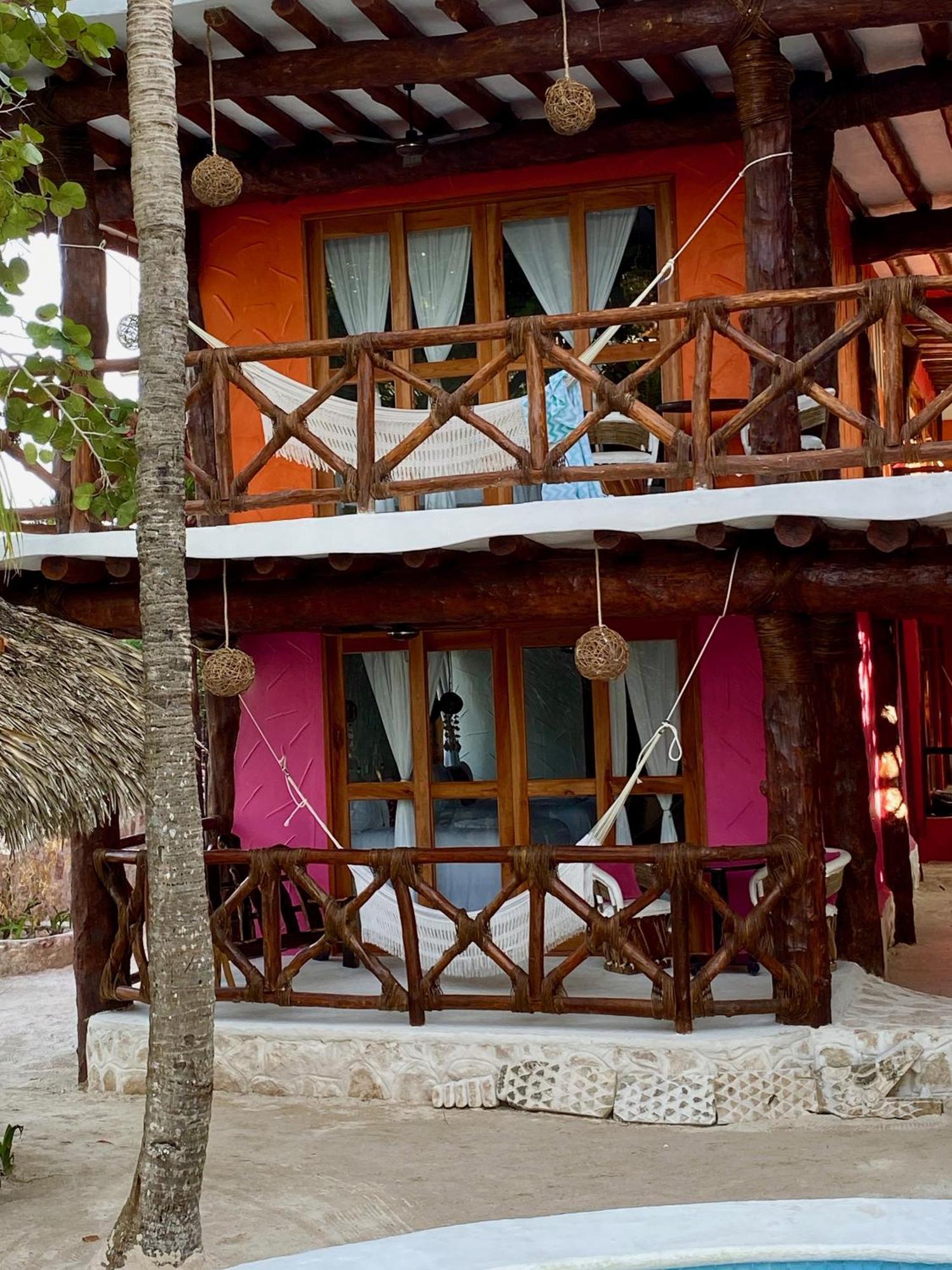 Hotel Palapas Del Sol Isla Holbox Zimmer foto