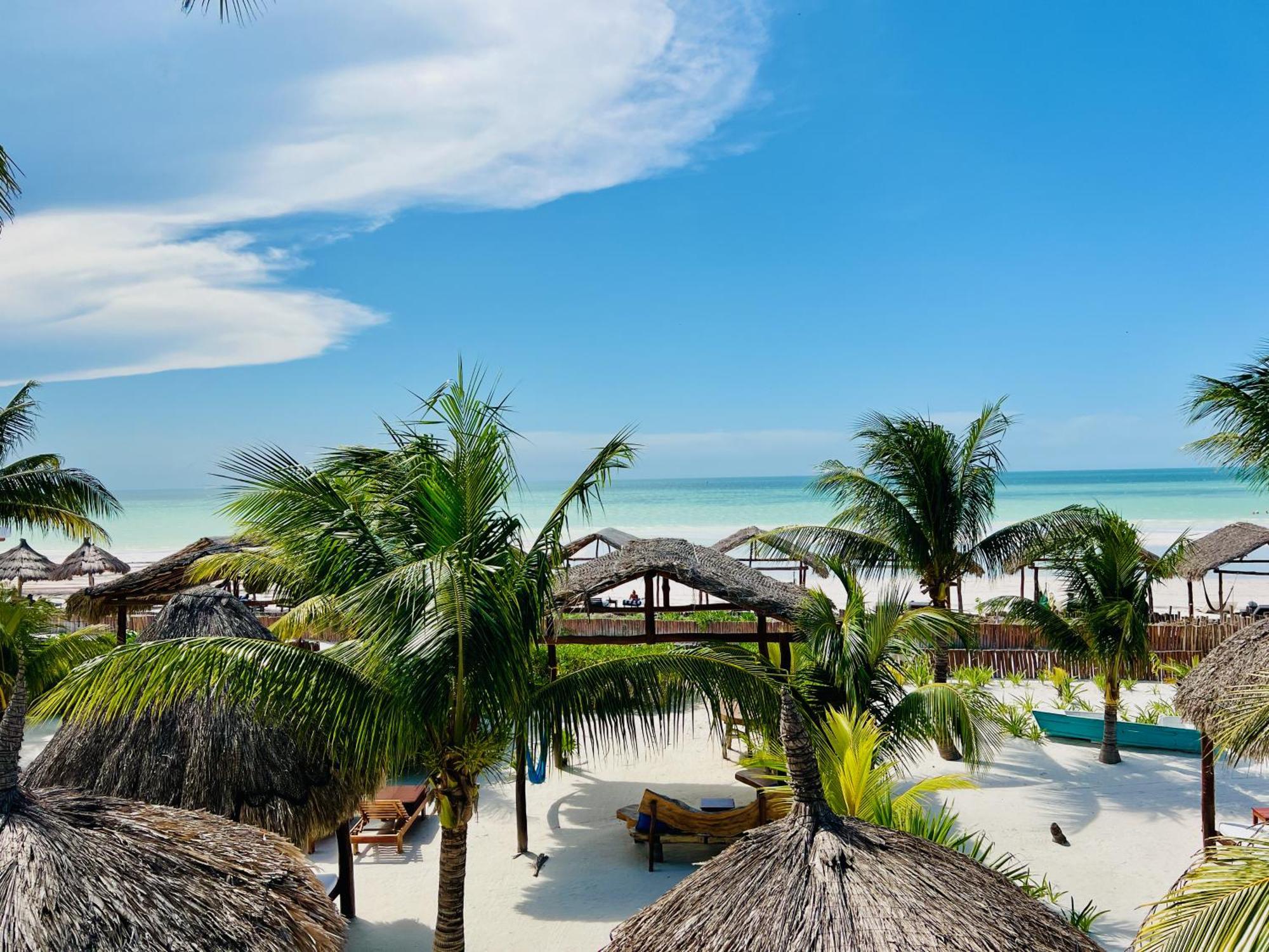 Hotel Palapas Del Sol Isla Holbox Exterior foto