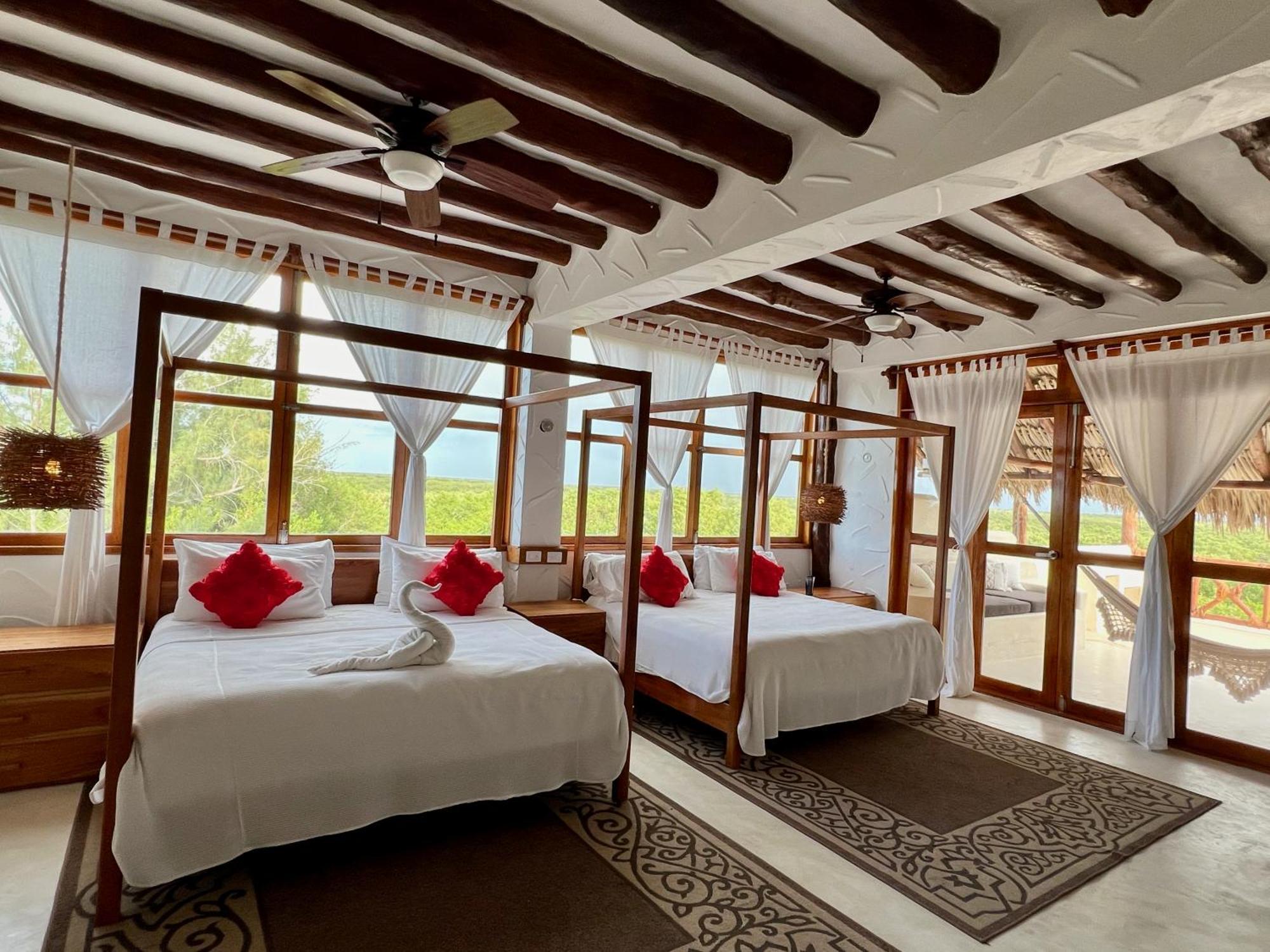 Hotel Palapas Del Sol Isla Holbox Exterior foto