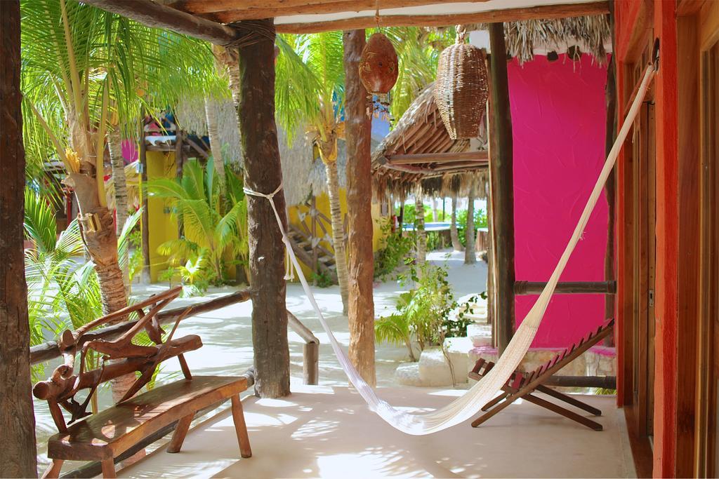 Hotel Palapas Del Sol Isla Holbox Exterior foto
