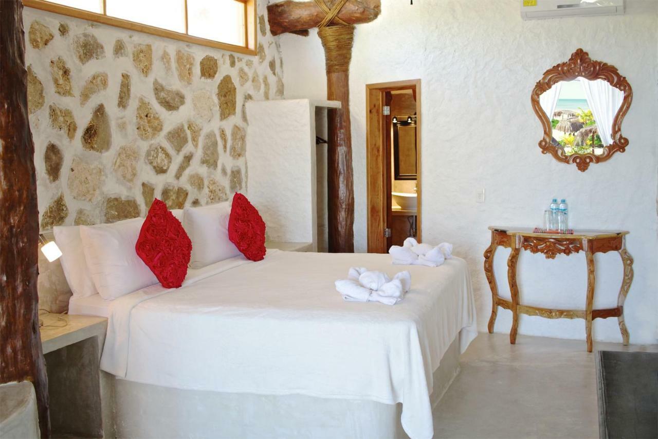 Hotel Palapas Del Sol Isla Holbox Exterior foto