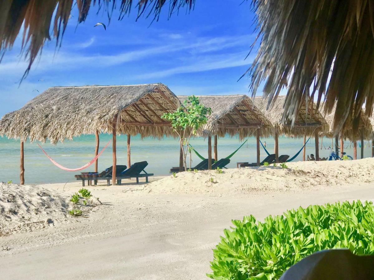 Hotel Palapas Del Sol Isla Holbox Exterior foto