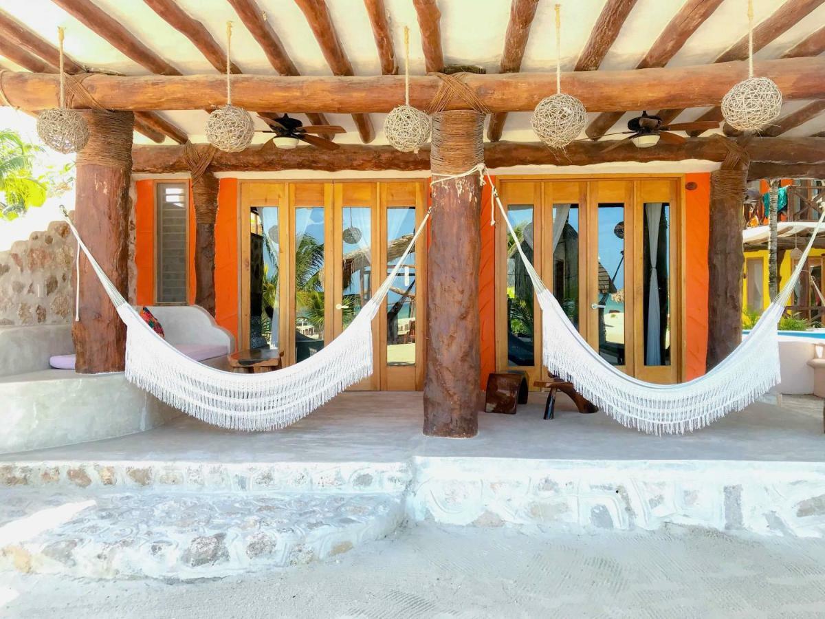 Hotel Palapas Del Sol Isla Holbox Exterior foto