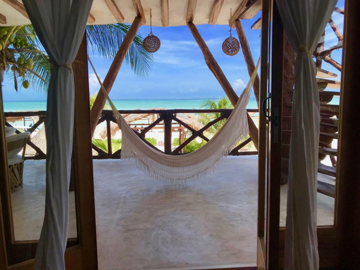 Hotel Palapas Del Sol Isla Holbox Exterior foto