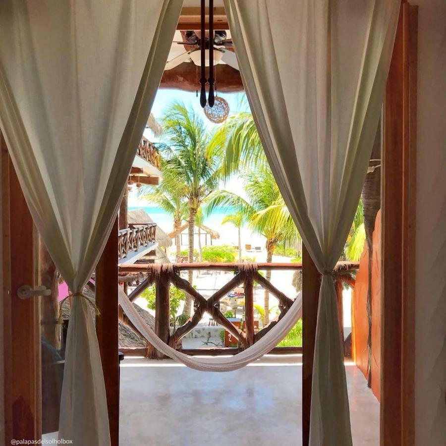 Hotel Palapas Del Sol Isla Holbox Exterior foto
