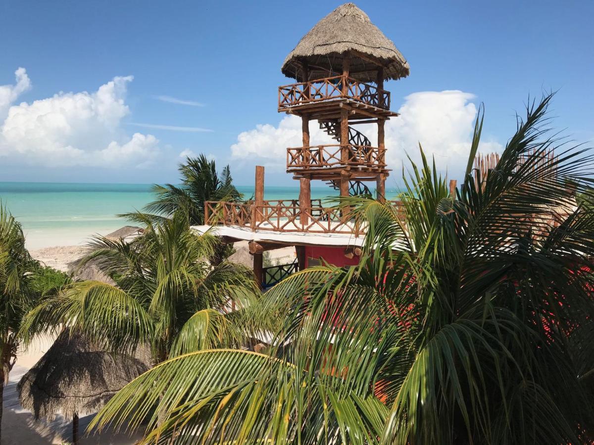 Hotel Palapas Del Sol Isla Holbox Exterior foto